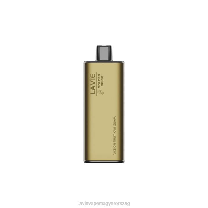 BJV063 Lavie Vape Budapest | maracuja kiwi guava LAVIE GOLDEN BRICK 10000 fújás